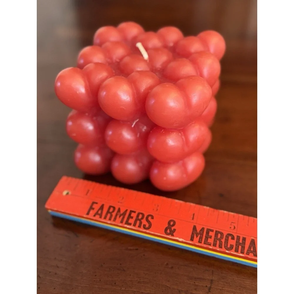 Threshold Valentine's Day 25oz Red‎ Heart Bubble Figural Candle